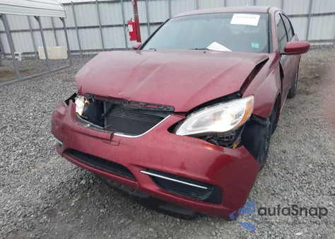 2012 Chrysler 200 Touring from USA, damaged, VIN 1C3CCBBB6CN267735